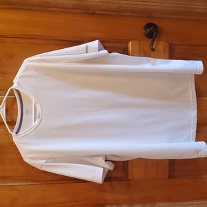 Athletic works white short sleeve shirt size 2XL